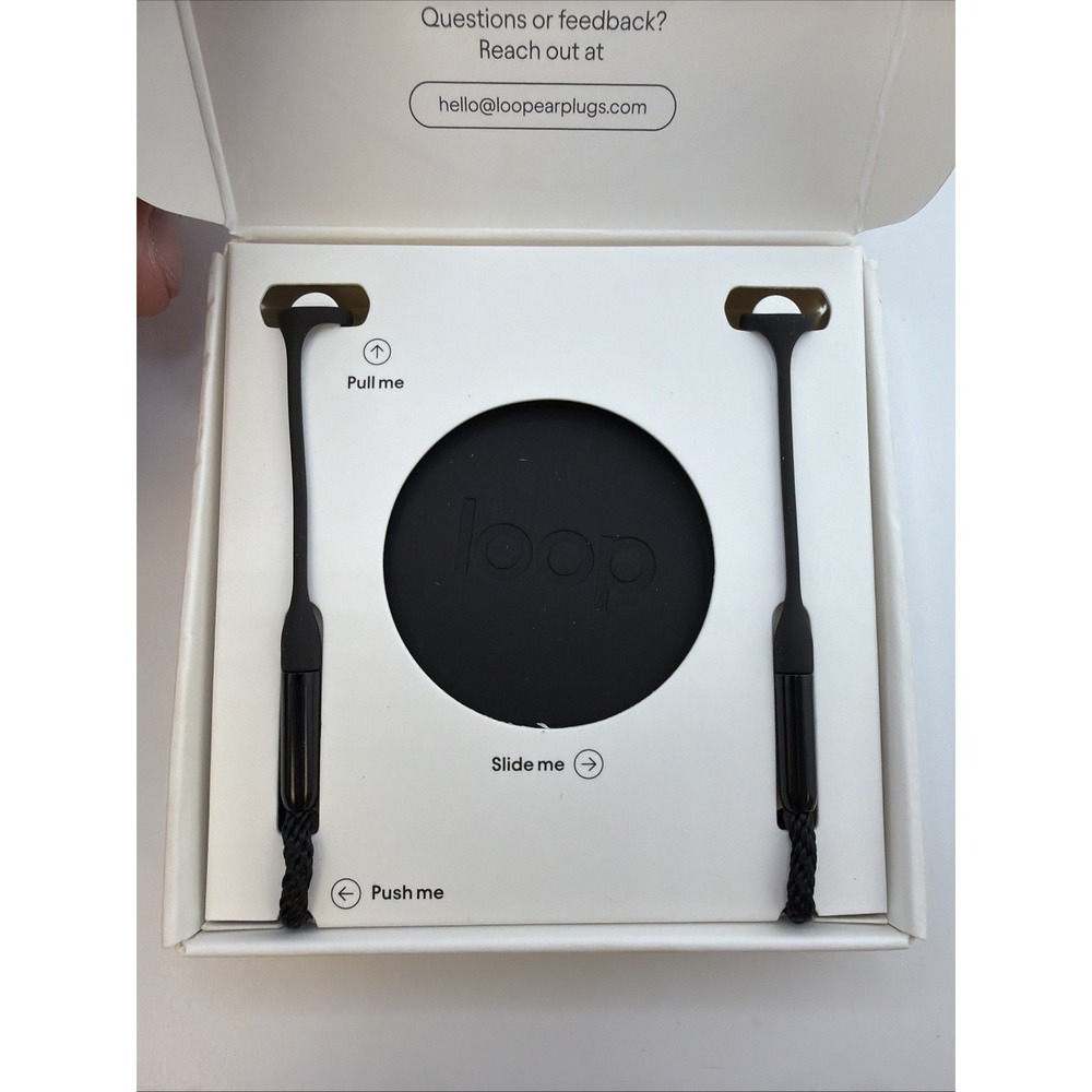 Loop - Link - Magnetic Earplugs Keeper - Warm Charcoal